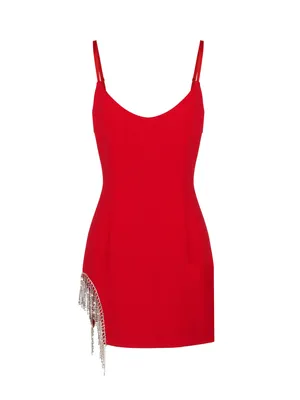 Красное мини платье на выпускной вечер | Шкатулки для украшений