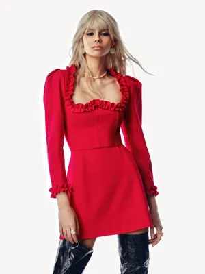 Красное Платье Короткое Облегающее – Telegraph