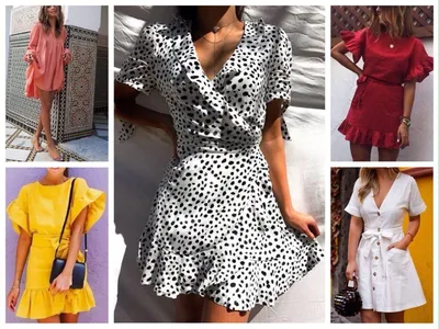 Модные платья весна лето 2024: тенденции, тренды, фото, длинные, короткие,  миди