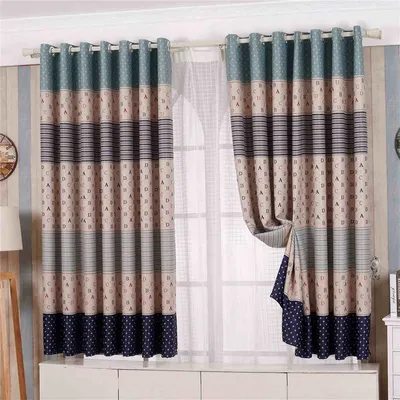 Короткие шторы - 50 лучших фото вариантов коротких штор для интерьера