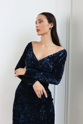 Синие Платья | Купить Платье Синего Цвета | JK-Fashion