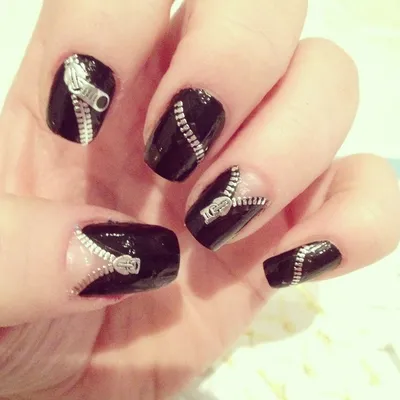 Zip nails | Nails, Bow nail art, Nail art