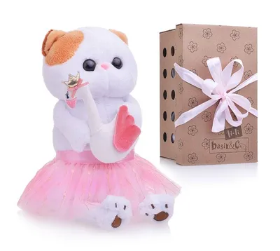 Мягкая игрушка BUDI BASA Кошка Ли-Ли балерина с лебедем 24 см | купить,  цена, отзывы