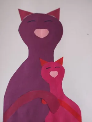 кошка с котенком. линейный рисунок. Иллюстрация вектора - иллюстрации  насчитывающей чертеж, ангстрома: 244407069