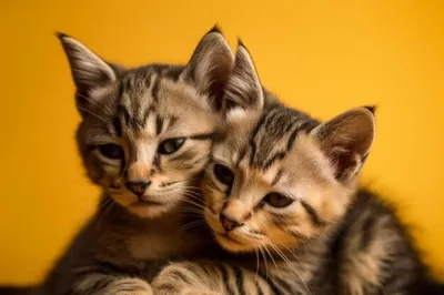 Искусные фотографии кошек в объятиях: выберите размер и формат