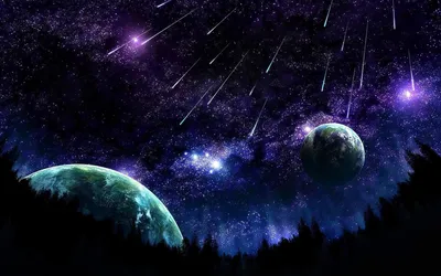 Карикатурный космический фон: милые планеты, луна, стреляющие звезды,  галактика, мягкий путь Иллюстрация штока - иллюстрации насчитывающей  метеор, конструкция: 164612416