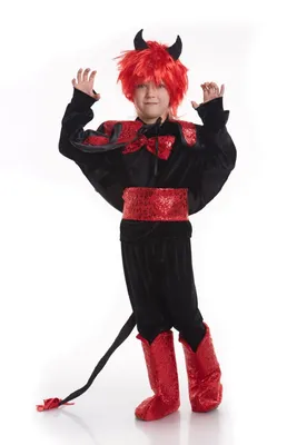 Чертик» карнавальный костюм для мальчика - Масочка