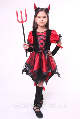 Детский карнавальный костюм Чертика (девочка) (ID#1988451944), цена: 1150  ₴, купить на Prom.ua