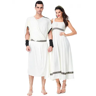 Костюм греческой богини, белое египетское платье принцессы, воин, Хэллоуин,  косплей – лучшие товары в онлайн-магазине Джум Гик
