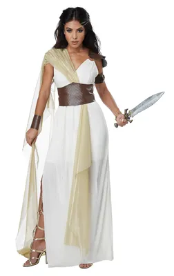Костюм Спартанская богиня-воительница взрослый k01446 купить в  интернет-магазине - My-Karnaval.ru, доставка по России и выгодные цены