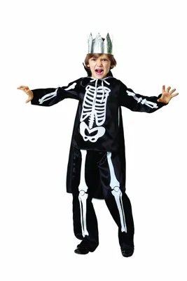 Карнавальный костюм скелета Кощей бессмертный новогодний ВКОСТЮМЕ 9622390  купить в интернет-магазине Wildberries