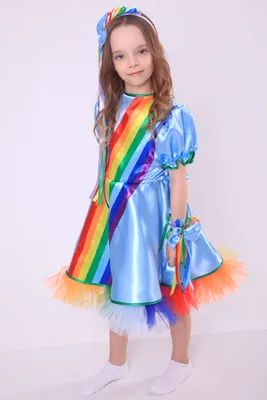 Карнавальный костюм Радуга для девочки рост 110-130 см (ID#1457302439),  цена: 960 ₴, купить на Prom.ua