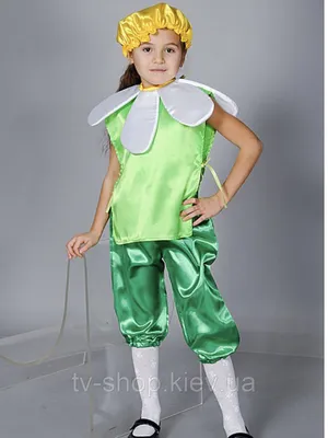 Детский костюм Ромашка: Юбка, жилет, ободок (Россия) купить в Курске
