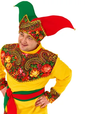Карнавальный костюм Скоморох царский купить в магазине Хлопушка по выгодной  цене