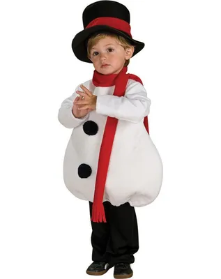 Как сшить новогодний костюм снеговика для мальчика своими руками? | Снеговик  костюм, Снеговик, Детские костюмы