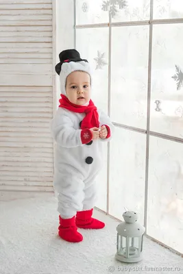 Снеговик, костюм для мальчика |
