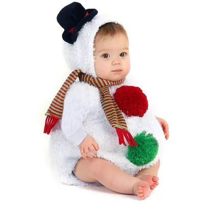 Новогодний костюм снеговика для мальчика — BurdaStyle.ru