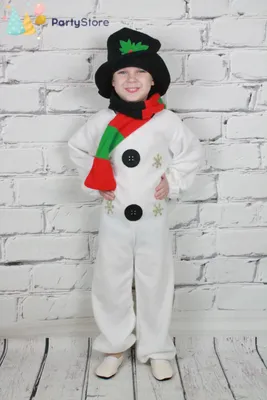 Костюм снеговика - Party Store Костюм Снеговика для мальчика