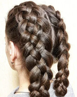 Плетение косы из пяти прядей | Красота волос, Идеи причесок, Плетение кос