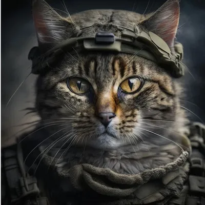 Армия котов арт - 69 фото