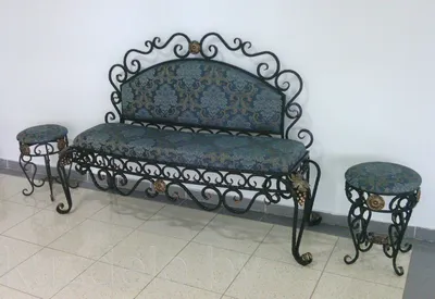 Кованый диван купить в Минске - Цена производителя | Кузнечное дело