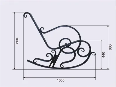 Кованые кресла качалки | Ковка. Художественная ковка Владивосток, эксклюзив