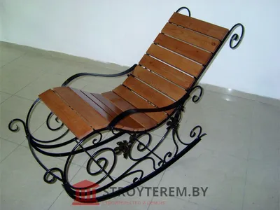 Кресло-качалка из металла разборное 881-42R купить за 20 550 руб. ЦЕНА  Снижена - Зимние скидки на Кресла качалки