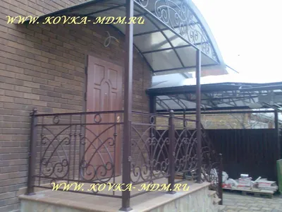 Кованое крыльцо для частного дома | Ковка крыльца на заказ Нижний Новгород
