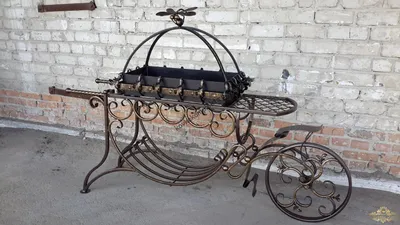 Кованые мангалы купить в Москве, цена, фото, заказать от производителя