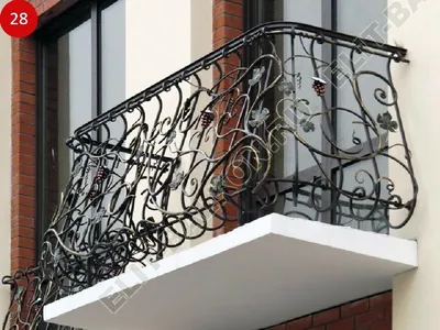 Кованый балкон купить в Ивано-Франковске и области, Львове, Тернополе,  Ужгороде, Черновцы - Plastok