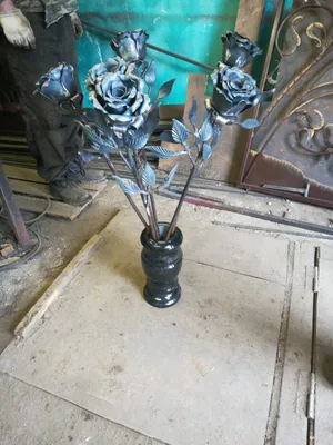 Кованые вазы из железа для искусственных цветов, 2 шт. | AliExpress