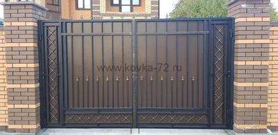 Кованые ворота и калитки \"Модель 18\" по выгодной цене с доставкой по Москве  | Интернет-магазин Mebelit-Market