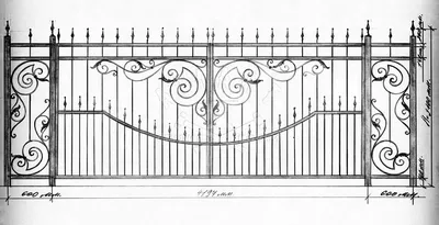 Изготовление кованых ворот СПб | Спец Строй