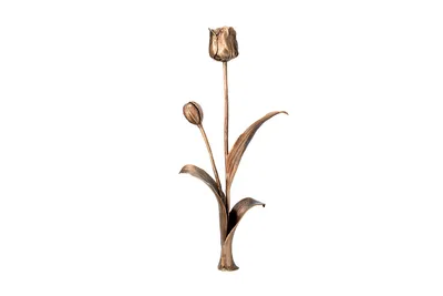 Купить Кованый тюльпан на подставке - 1,800 руб. | Кузница мечей и доспехов