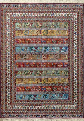 Купить безворсовый ковер-сумах из Дагестана SUMAKH № 4120 (370 х 210 см)