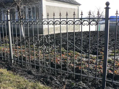 Кованый забор для дома | Выгодная цена в Липецке