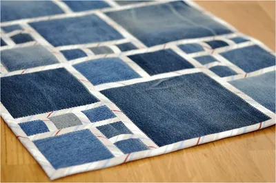 Прямоугольный коврик крючком - пошаговые схемы для начинающих с описанием  вязания коврика