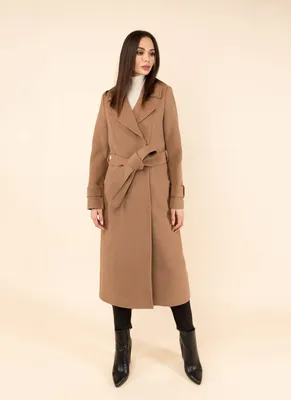 Купить классическое черное женское зимнее пальто в интернет-магазине Royal  Fashion