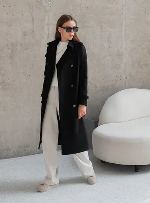 Женское пальто из искусственной шерсти, блузка, тонкое пальто, Тренч,  длинная куртка, Женская Облегающая рубашка с длинным поясом и элегантными  флисовыми пуговицами для женщин | AliExpress