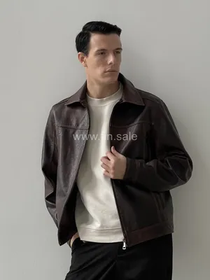 Куртки кожаные - дизайнерская одежда бренда APTI EZIEV