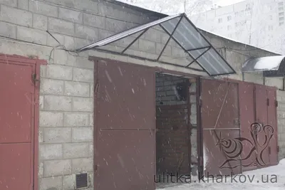 Кований козирок 0008К на замовлення | ПДК Бастіон