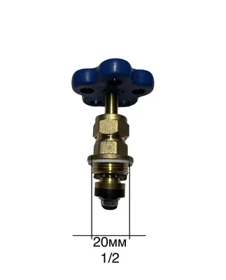 Кран-букса для вентильного крана 1/2 ,головка . - купить по низкой цене в  интернет-магазине OZON (803876686)