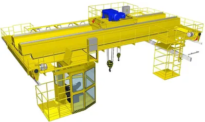 Мостовой кран - описание, принцип работы, классификация.