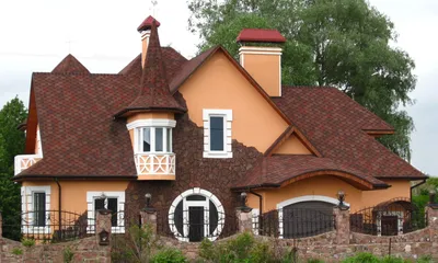 Одноэтажный дом с двускатной крышей проекты и фото