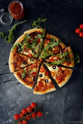 Самая красивая пицца» — создано в Шедевруме