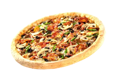 Красиво укладываемые кусочки пиццы из сельди на круглой деревянной доске на  темно-черном текстурном фоне . стоковое фото ©Elf+11 140618842