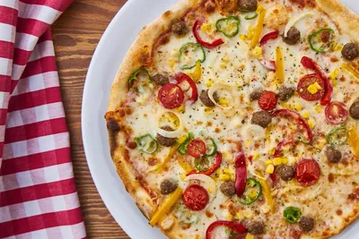 красивая вкусная итальянская пицца Stock Photo | Adobe Stock