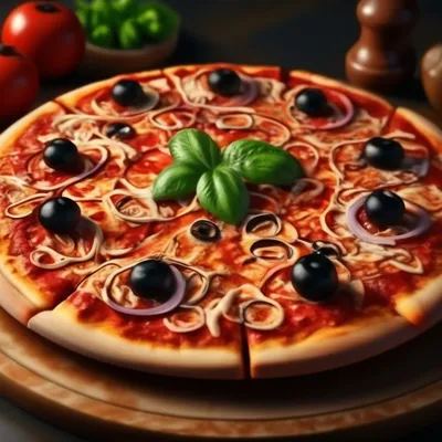 Пицца Пепперони Красивая Расстановка — стоковые фотографии и другие  картинки Без людей - Без людей, Вредное питание, Горизонтальный - iStock