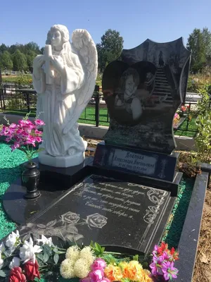 Фото памятников на могилу: образцы из гранита, мрамора