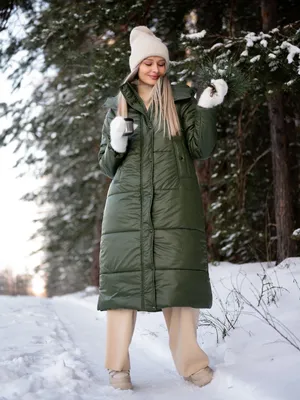 Женское зимнее пальто с капюшоном LIA-30380A1050